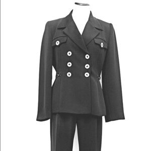 LEVANA COUTURE PARIS BLACK PANT SUIT